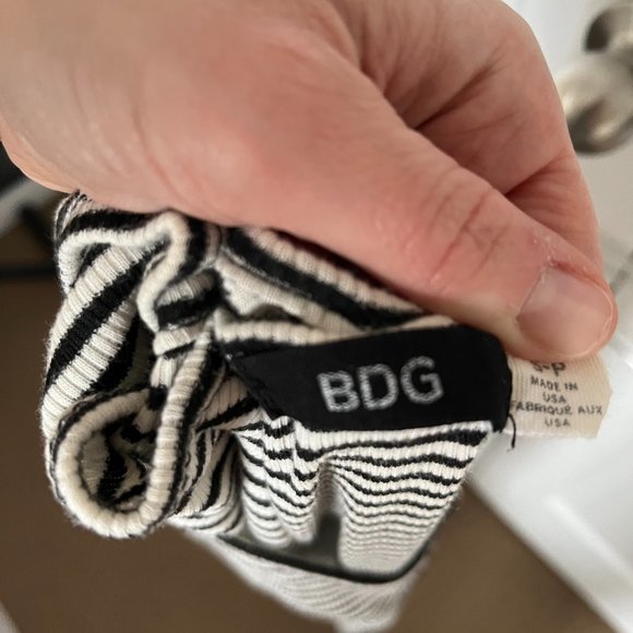 BDG Striped Midi Dress - Picture 2 of 2